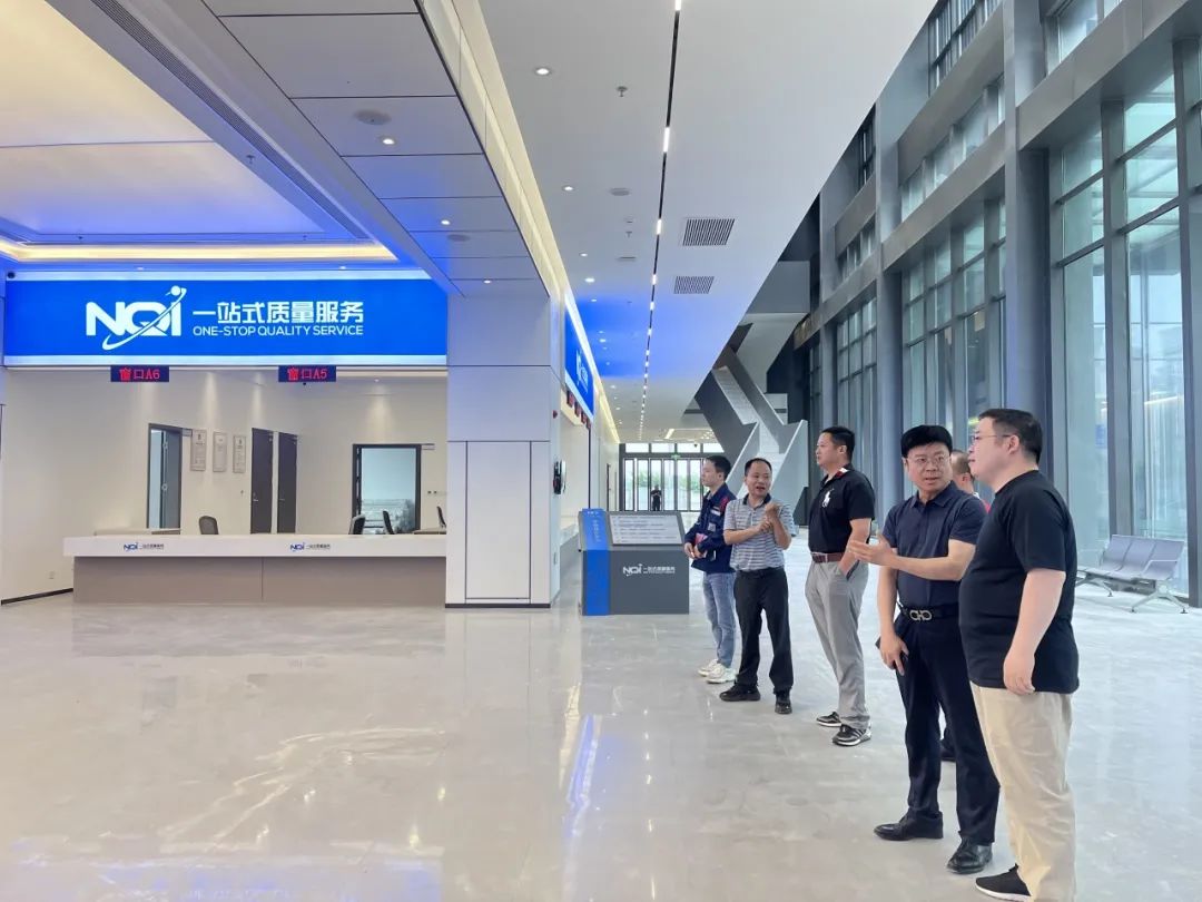中国航天科工集团第三研究院304研究所王永刚一行调研国检中心项目