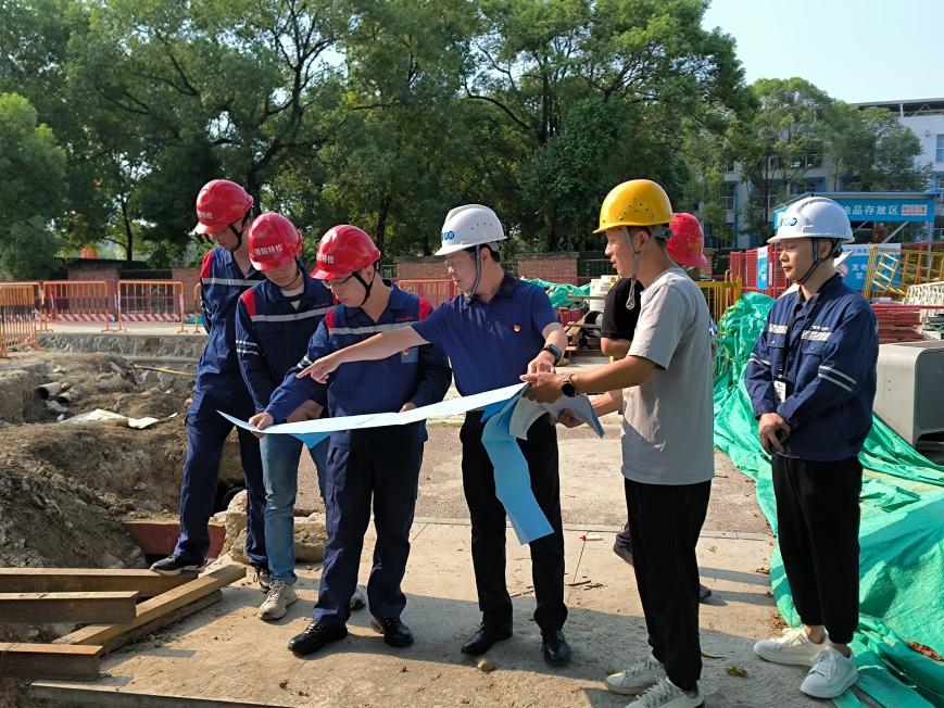 公司动态 | 为S11线燃气管道迁改项目出具“热辣滚烫”的检验报告